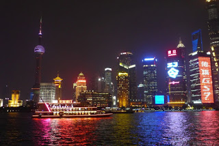 Huangpu bei Nacht