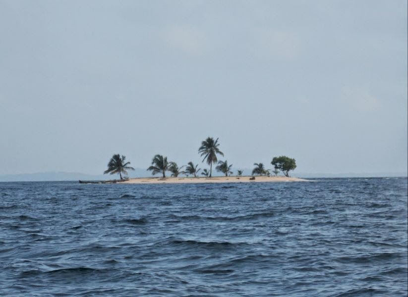 Insel auf dem Weg nach San Blas