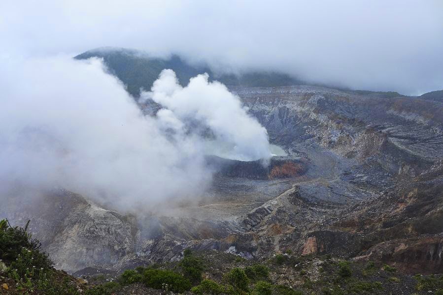 Poas Vulkan in Costa Rica